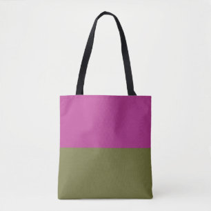Dekorative Half-and-Half-Tragetasche Tasche