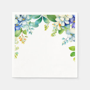 Dekorative hängende Blumen Serviette