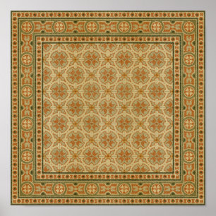 Dekorative italienische Mosaik-Fliesen durch Poster