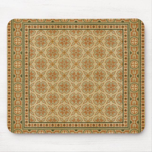 Dekorative italienische Mosaikfliesen von Vision S Mousepad (Vorne)