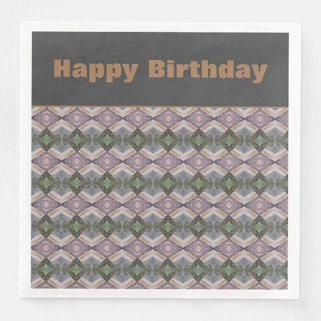 Dekorative Jeder Anlass Paper Napkin Serviette (Vorderseite)