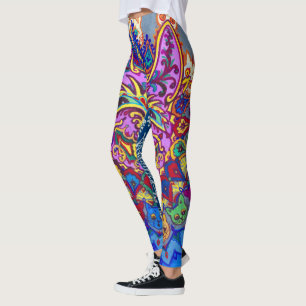 Dekorative Katzen von Louis Wain Leggings