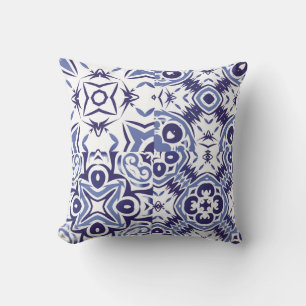 Dekorative Keramik Azulejo Fliesen. Fashionabl Kissen