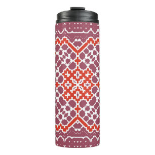 Dekorative Keramik Talavera Fliesen. Badezimmer  Thermosbecher