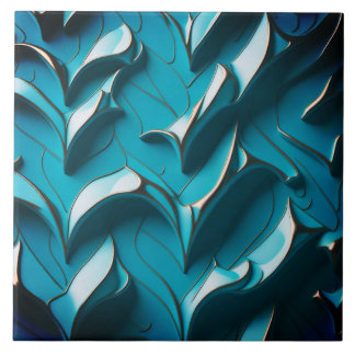 Dekorative Keramik Tile " Türkische Waves VI" Fliese