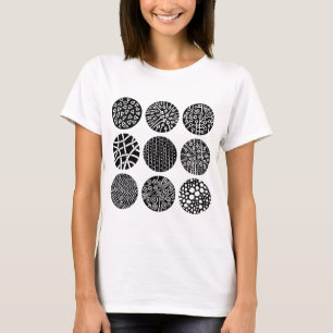 Dekorative Kreise T-Shirt