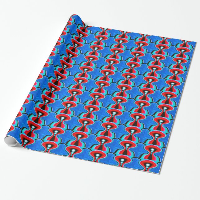 Dekorative Kunst Geschenkpapier (Ungerollt)