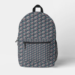 Dekorative Meeresschildkröte Bedruckter Rucksack