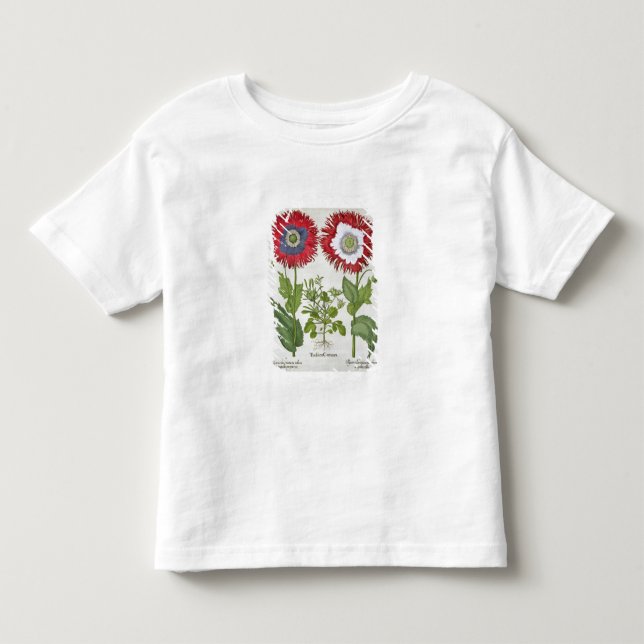 Dekorative Mohnblumen, vom 'Hortus des Kleinkind T-shirt (Vorderseite)