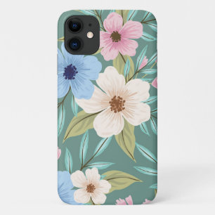 Dekorative Mosaik Blume Blossom  Case-Mate iPhone Hülle