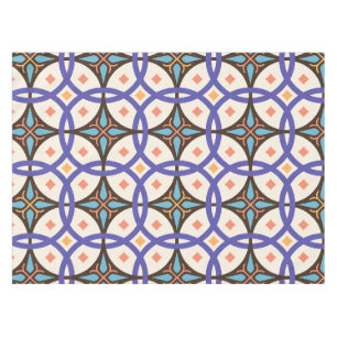 Dekorative Mosaik-Keramik Verziertes Fliesenmuster Tischdecke