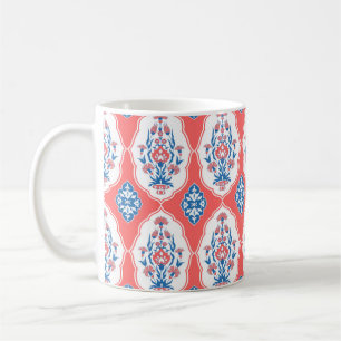Dekorative nahtlose Muster in traditioneller orien Kaffeetasse
