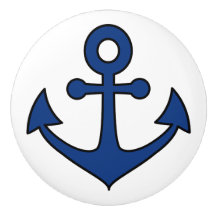 Dekorative nautische Keramikknöpfe