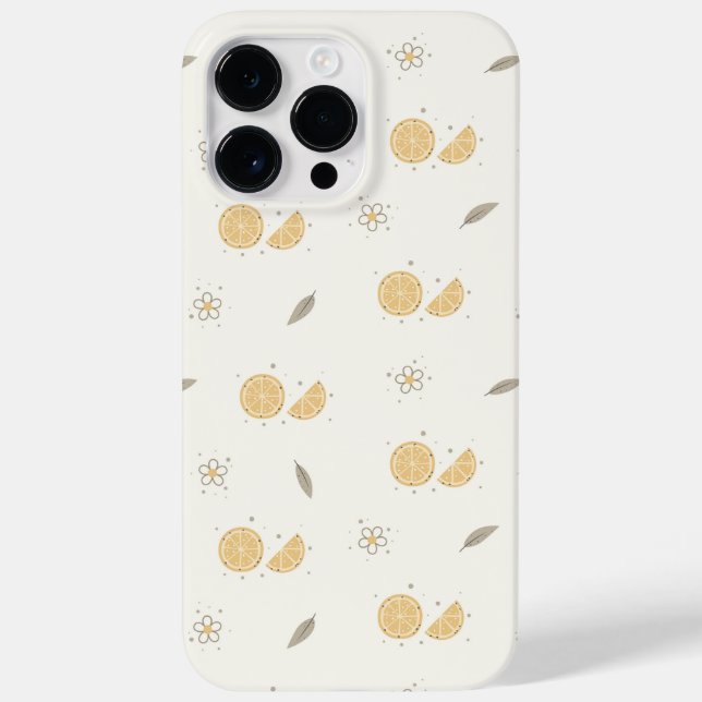 Dekorative Orange Slice Print Case-Mate iPhone 14 Pro Max Hülle (Rückseite)