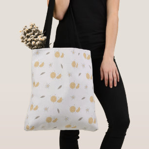 Dekorative Orange Slice Totbeutel Tasche