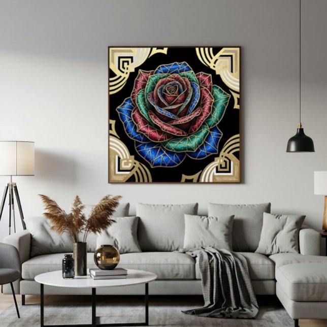 Dekorative Rose Poster (Von Creator hochgeladen)