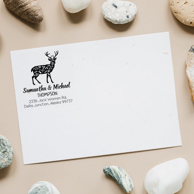 Dekorative Rücksendeadresse Gummistempel (Von Creator hochgeladen)