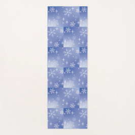 Dekorative Schneeflocken Yoga Mat Yogamatte