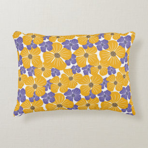Dekorative schöne abstrakte moderne Stil floral Dekokissen