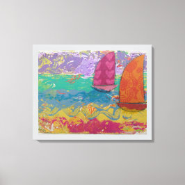 Dekorative Segel Leinwanddruck