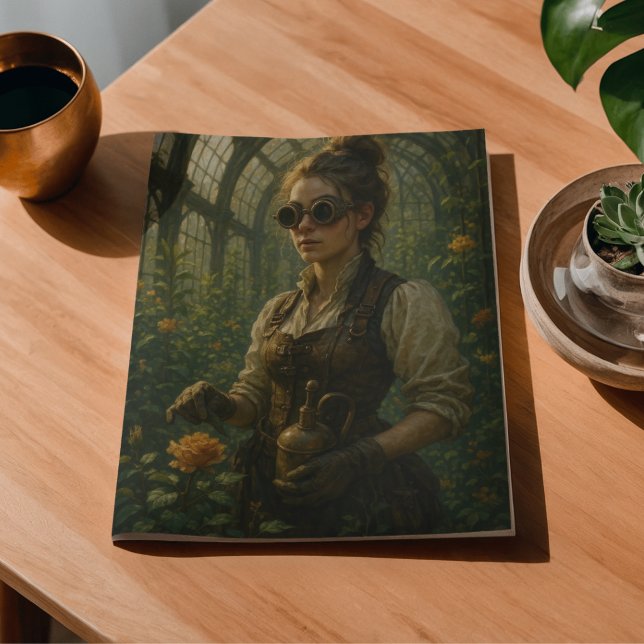 Dekorative Steampunk-Victorian-Gärtner-Kunst Seidenpapier (Von Creator hochgeladen)