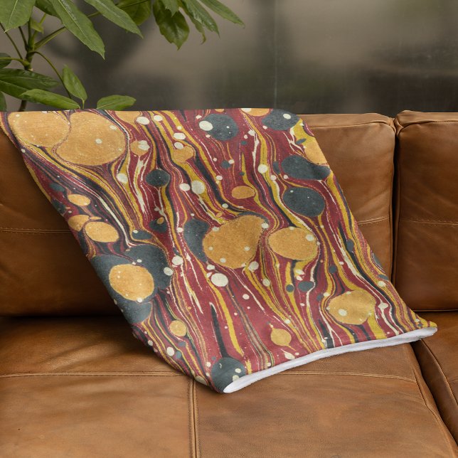 Dekorative Textur von Herrn Alexander Pope Fleecedecke (Decorative Texture Of Mr. Alexander Pope Fleece Blanket)