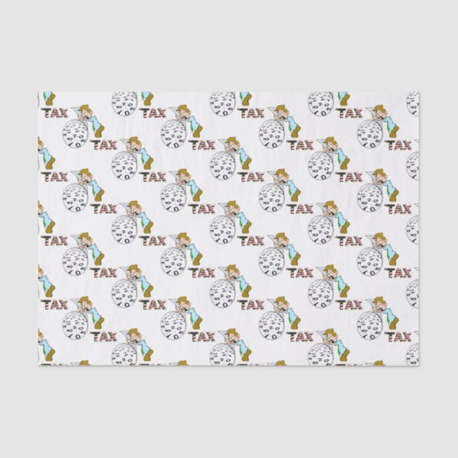 Dekorative Tissue Paper Accountant Seidenpapier (Vorderseite)