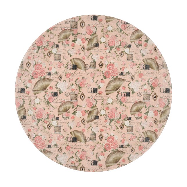 Dekorative Vintage Inspirierte Schneideplatine Schneidebrett (Vorderseite)