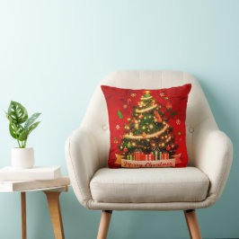 Dekorative Weihnachtsbaumkissen Kissen