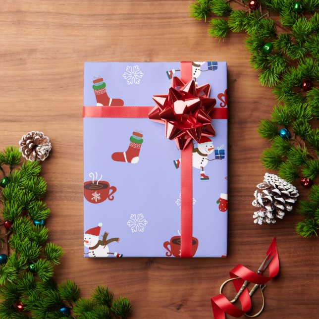 Dekorative Weihnachtsdekoration Oranament Wrapping Geschenkpapier (Feiertagsgeschenk)