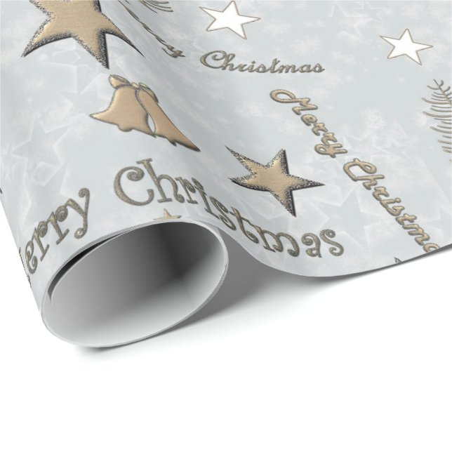 Dekorative Weihnachtsfeiertage Geschenkpapier (Rolleneckpunkt)