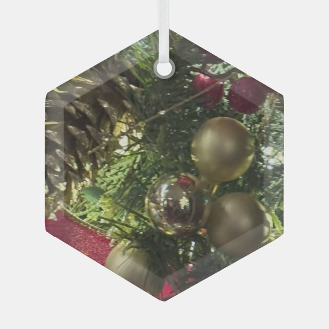 Dekorative Weihnachtsschmuck (Vorderseite)