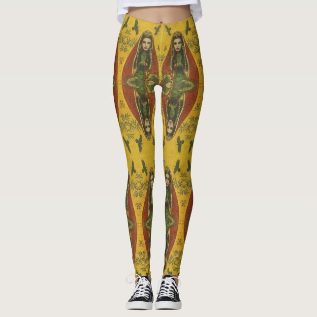 Dekorative Zauberkunst Gotische Leggings (Vorderseite)