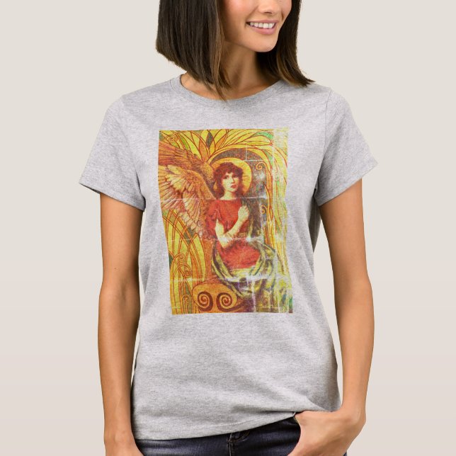 Dekorativer Angel-T - Shirt (Vorderseite)