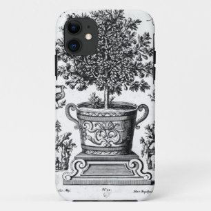 Dekorativer Baum in einer Urne auf einer kleinen Case-Mate iPhone Hülle