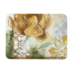 Dekorativer Fresko-Entwurf mit Kugel-Blume Magnet