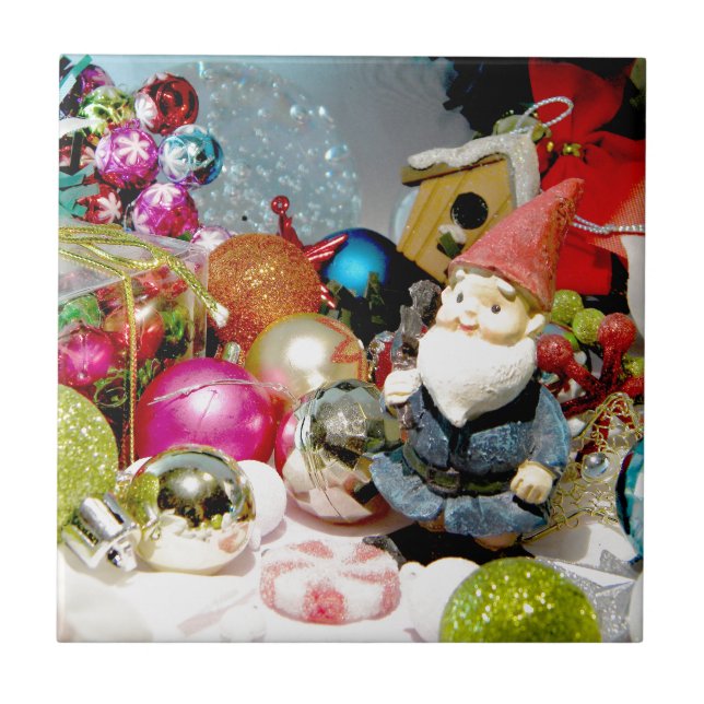 Dekorativer Gnome Fliese (Vorderseite)