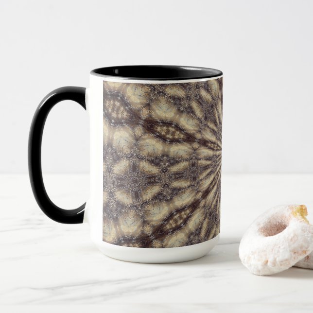 dekorativer Herbst 002 Tasse (Mit Donut)