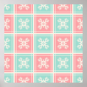 Dekorativer Hintergrund mit nahtlosen Elementen ab Poster