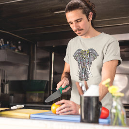 Dekorativer indischer Elefant T-Shirt