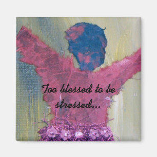 Dekorativer inspirierend Kunst-Magnet Magnet