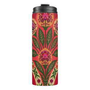 Dekorativer orientalischer Stil, nahtlos geschmück Thermosbecher