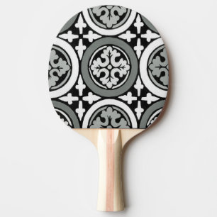 Dekorativer Renaissance-Rosette-Fliesen-Entwurf Tischtennis Schläger