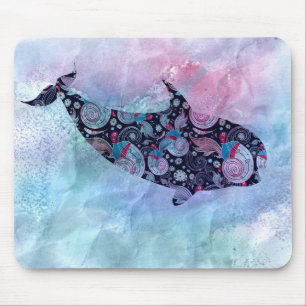Dekorativer Silhouette-Wal Mousepad