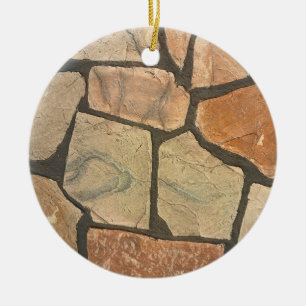 Dekorativer Stein, der Blick pflastert Keramikornament