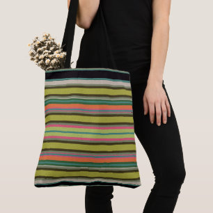 Dekorativer Streifen Tasche