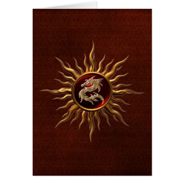 Dekorativer Sun-Drache (Vorne)