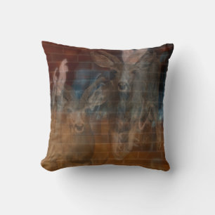 Dekorativer Throw-Kissen-abstrakter Brown-Entwurf Kissen