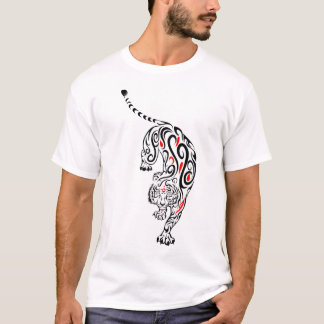 Dekorativer Tiger T-Shirt