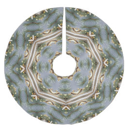 Dekorativer Weihnachtsbaumrock Polyester Weihnachtsbaumdecke